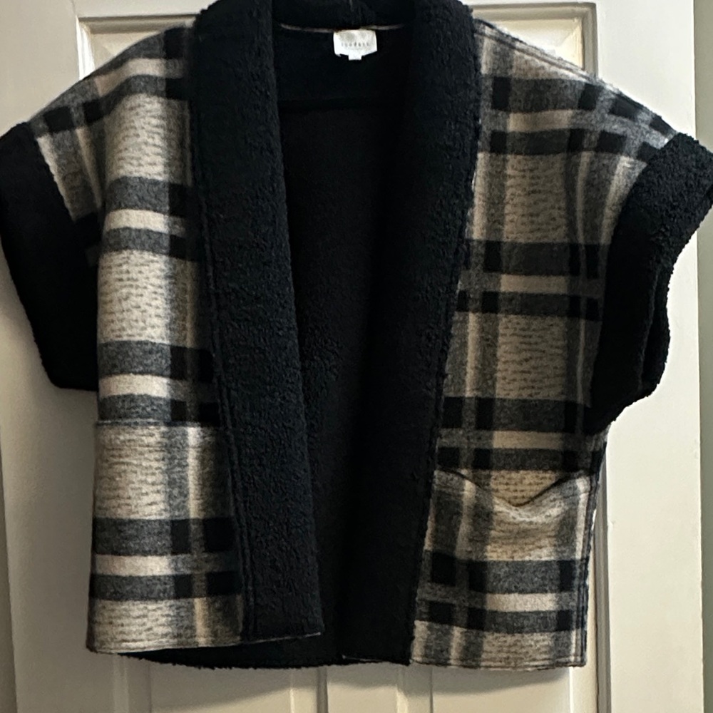 Sundays Black and Gray Cozy Jacket